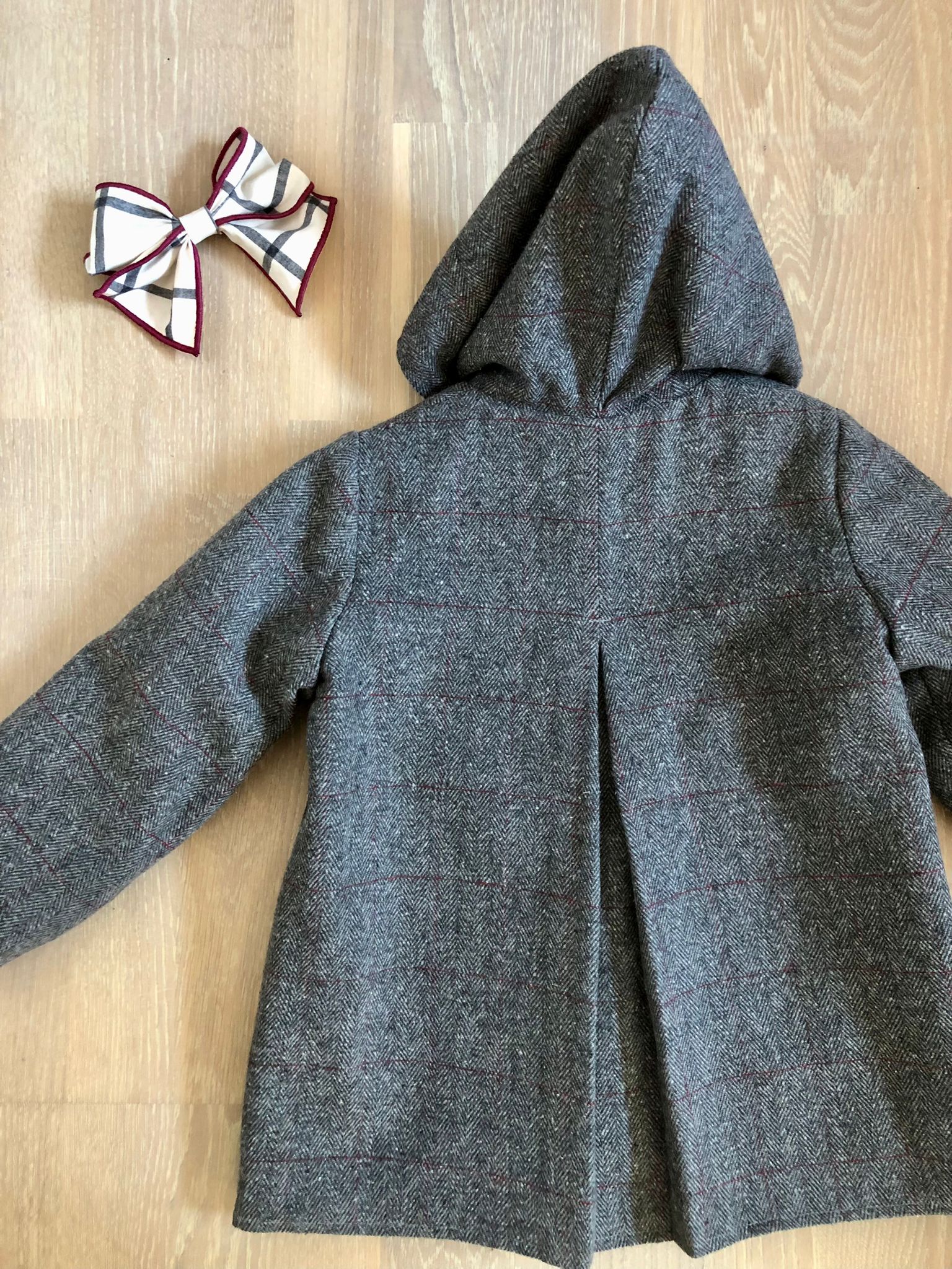 Chaquetón Capucha - Burgundy - Imagen 3